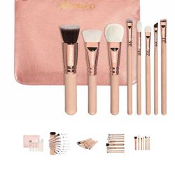 8pcs Makeup Brush Set With Cosmtic Bag Thumbnail