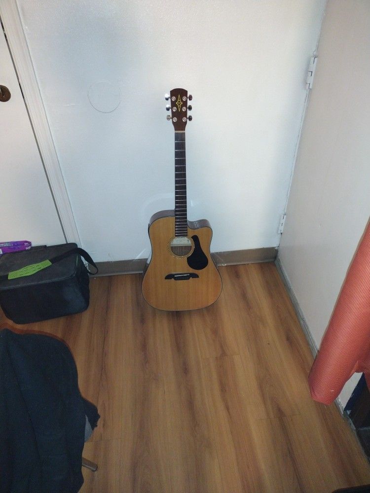 2002 Alvarez RD8C Acoustic Guitar with cut way