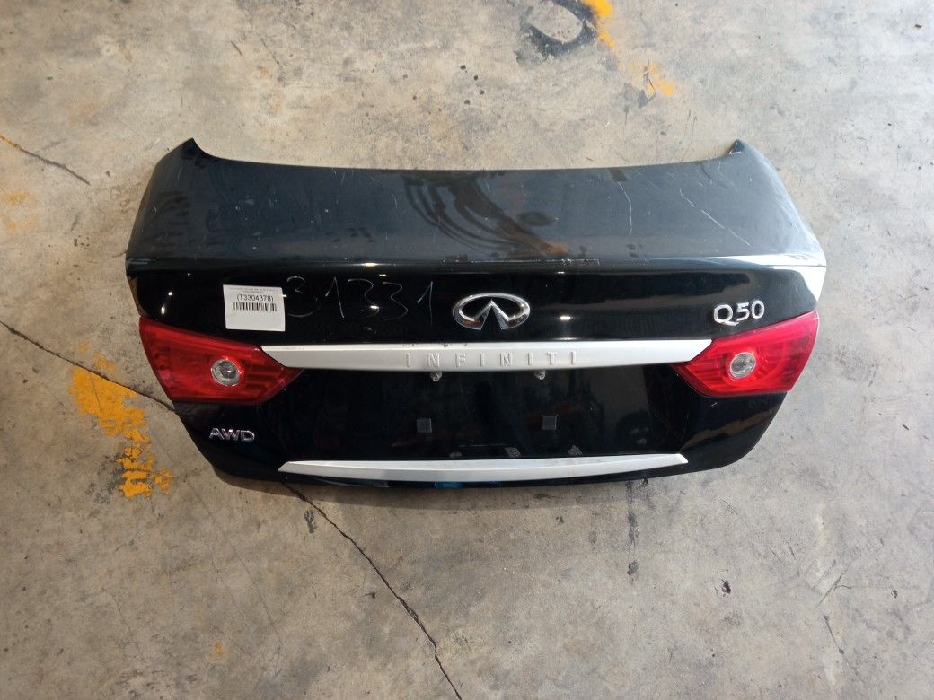 Trunk Lid For 2014 Infiniti Q50 Stock 31331