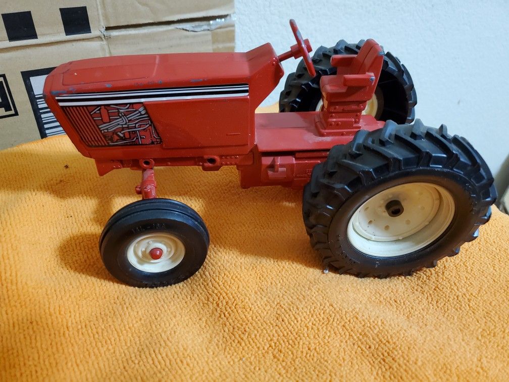 Red Ertl Farm Tractor