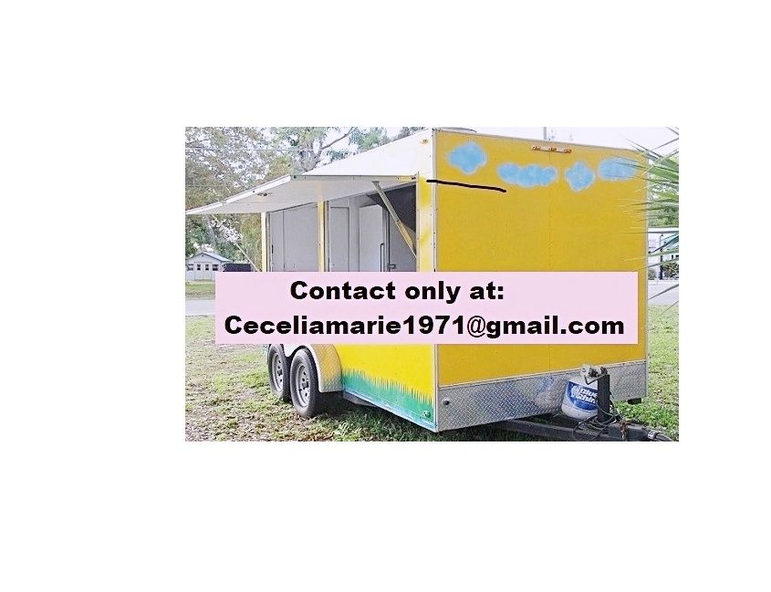 Food Trailer BBQ 25836