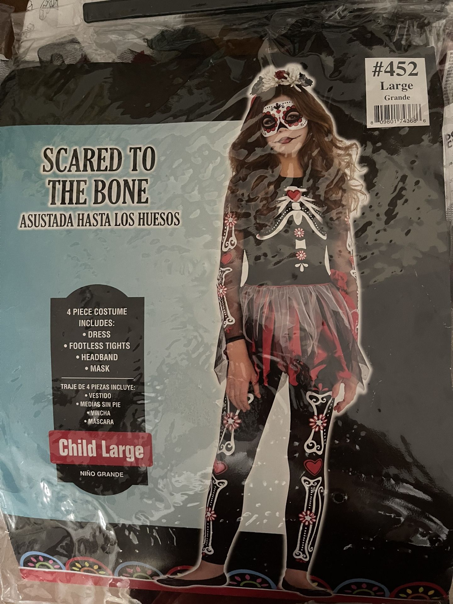 Skull/ Night Of The Dead Costume