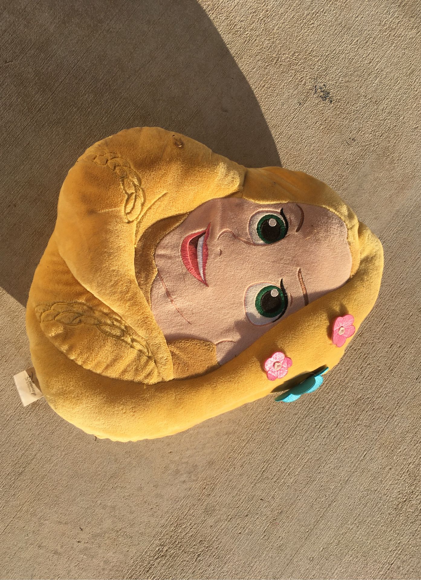 Rapunzel pillow