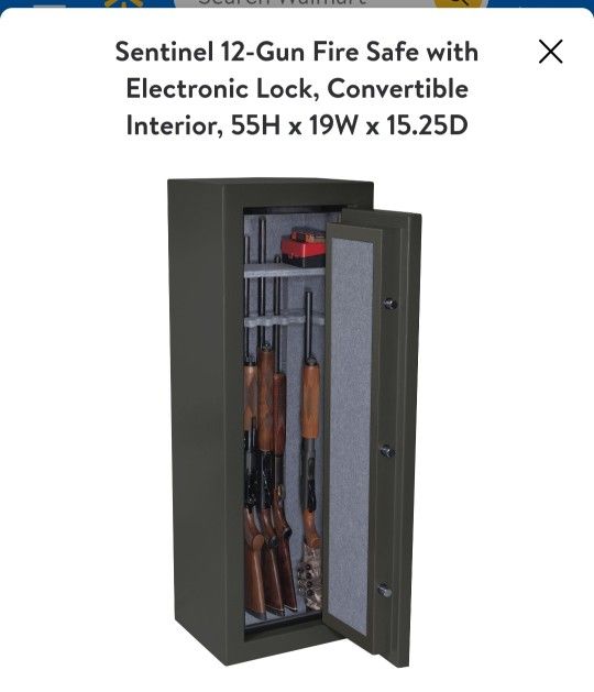 New 12 Gun Safe