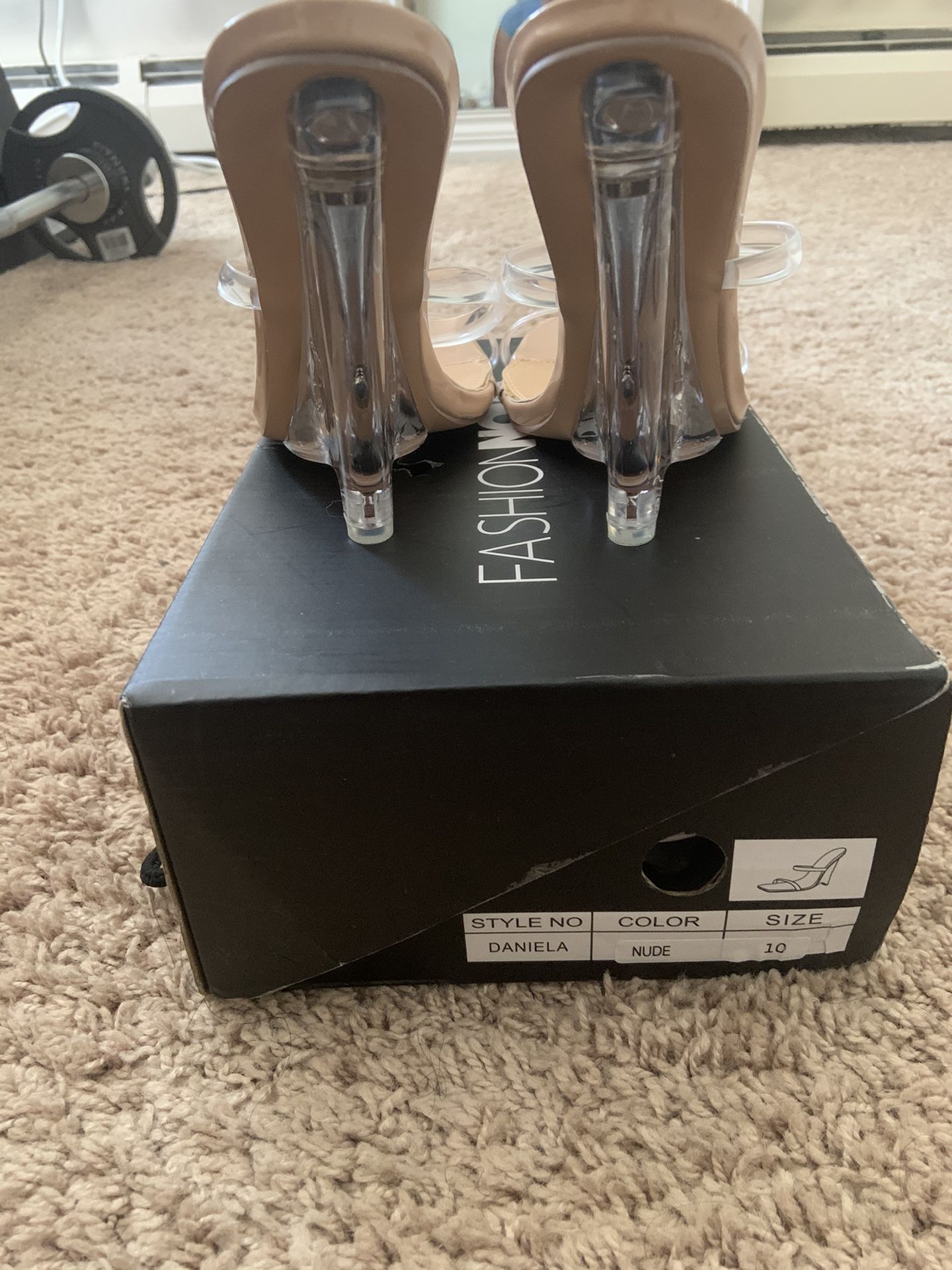 Fashion Nova Sandal Wedge Heel
