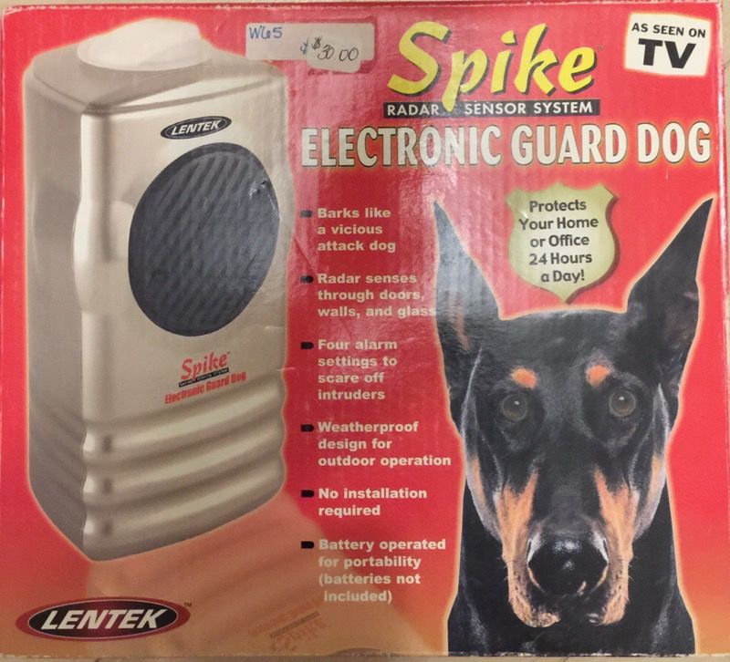 Security Systems Radar Sensor System Lentek Spike Electronic Guard Dog