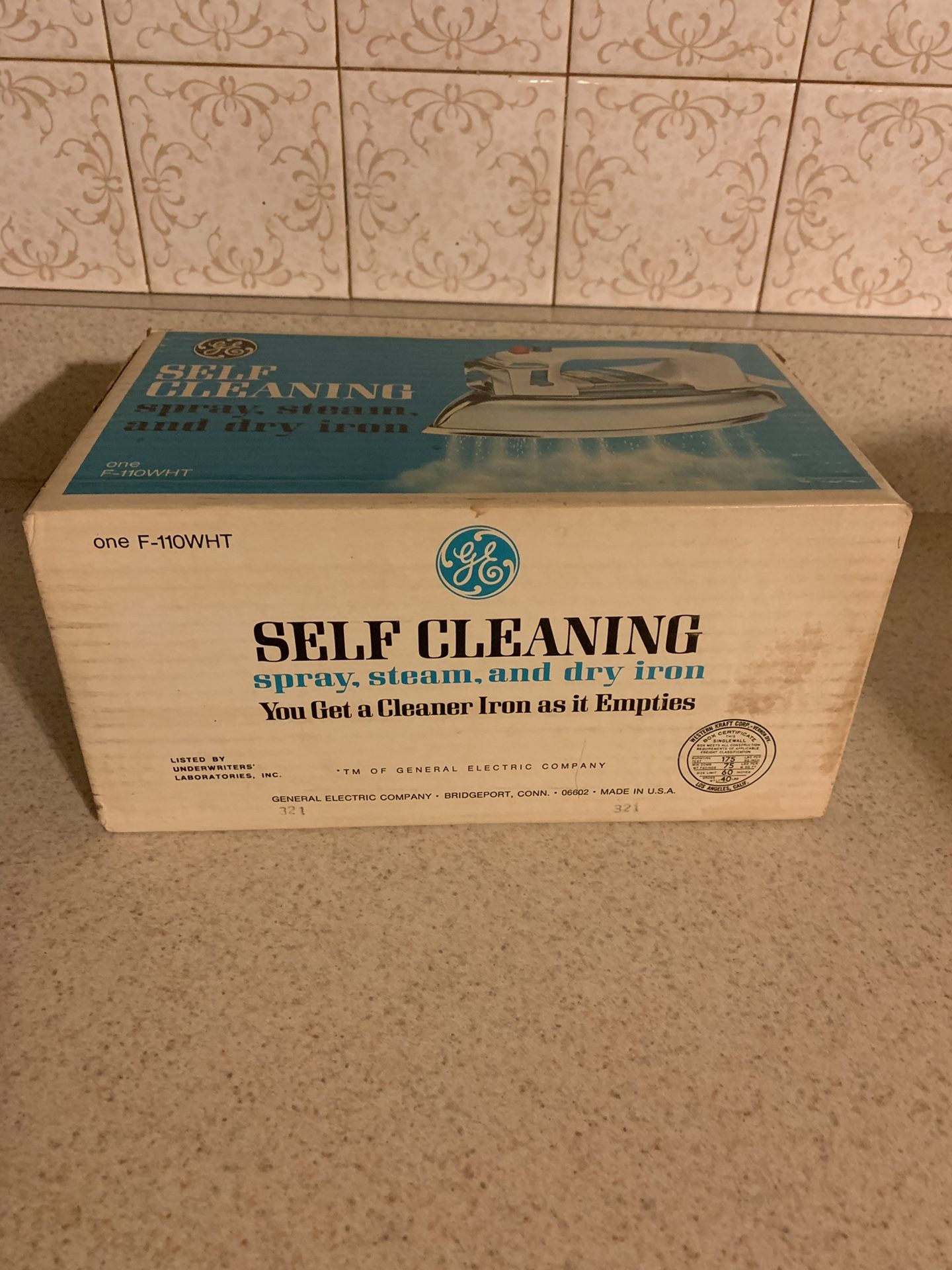 New/old stock General Electric iron