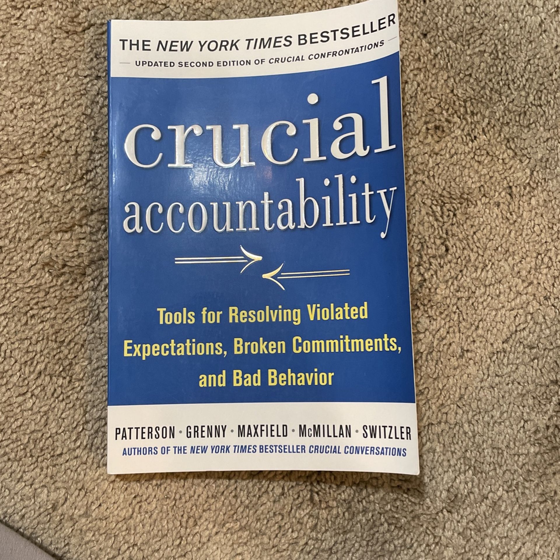 Crucial Accountability!