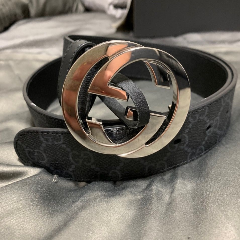 Gucci Supreme Canvas Belt