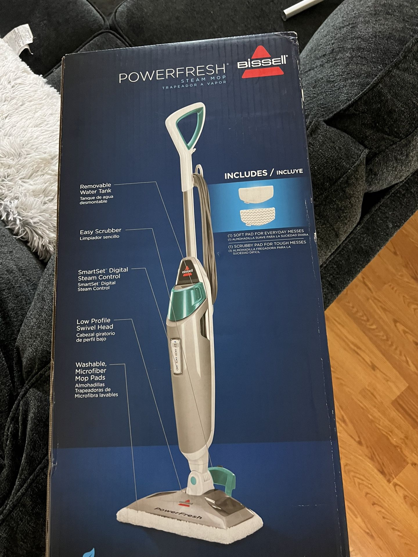 Bissell Powerfresh Steam Mop Retail $80 Never Used