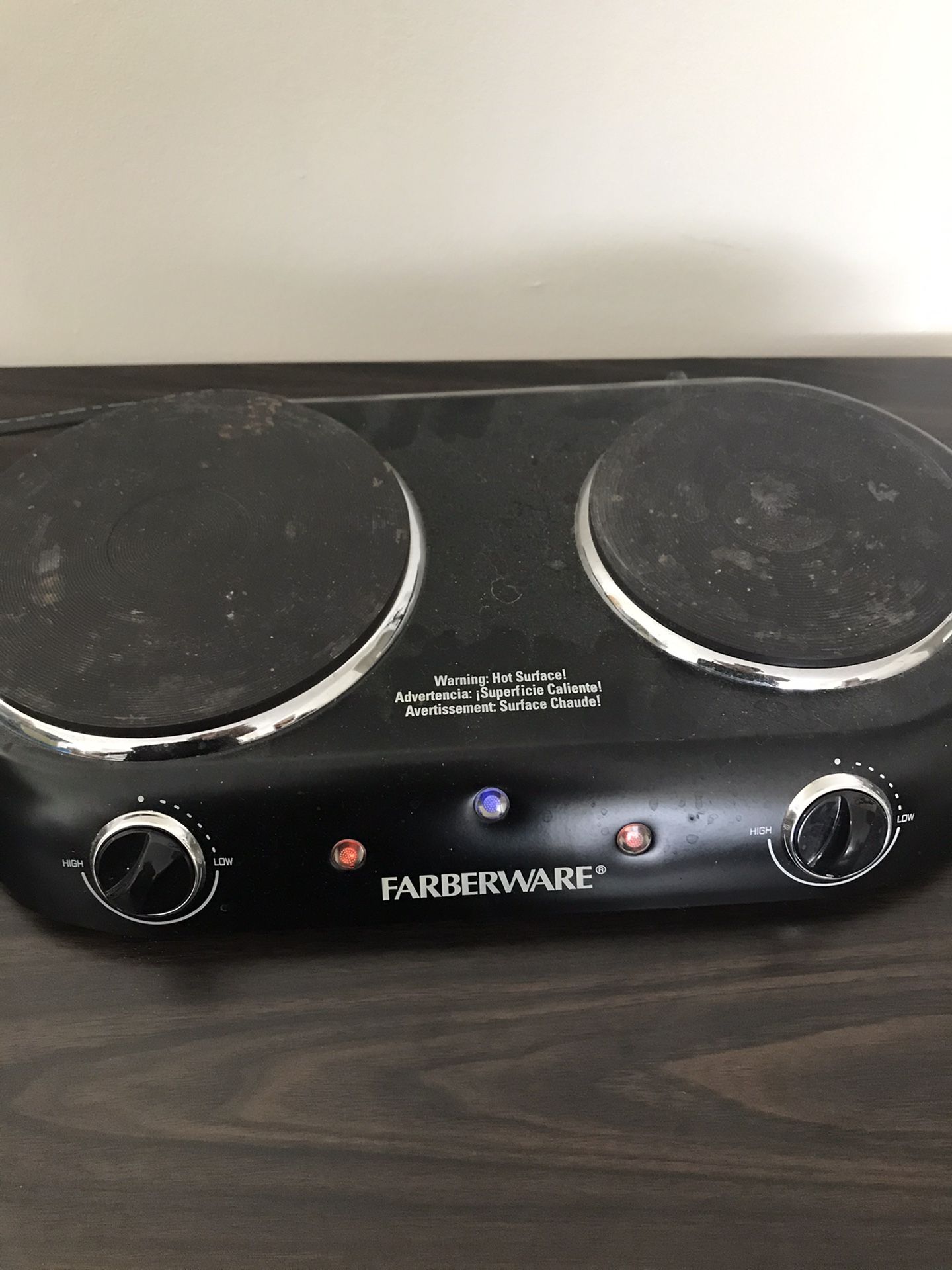 Hot Plate Farberware Double Burner Electric Burner for Sale in