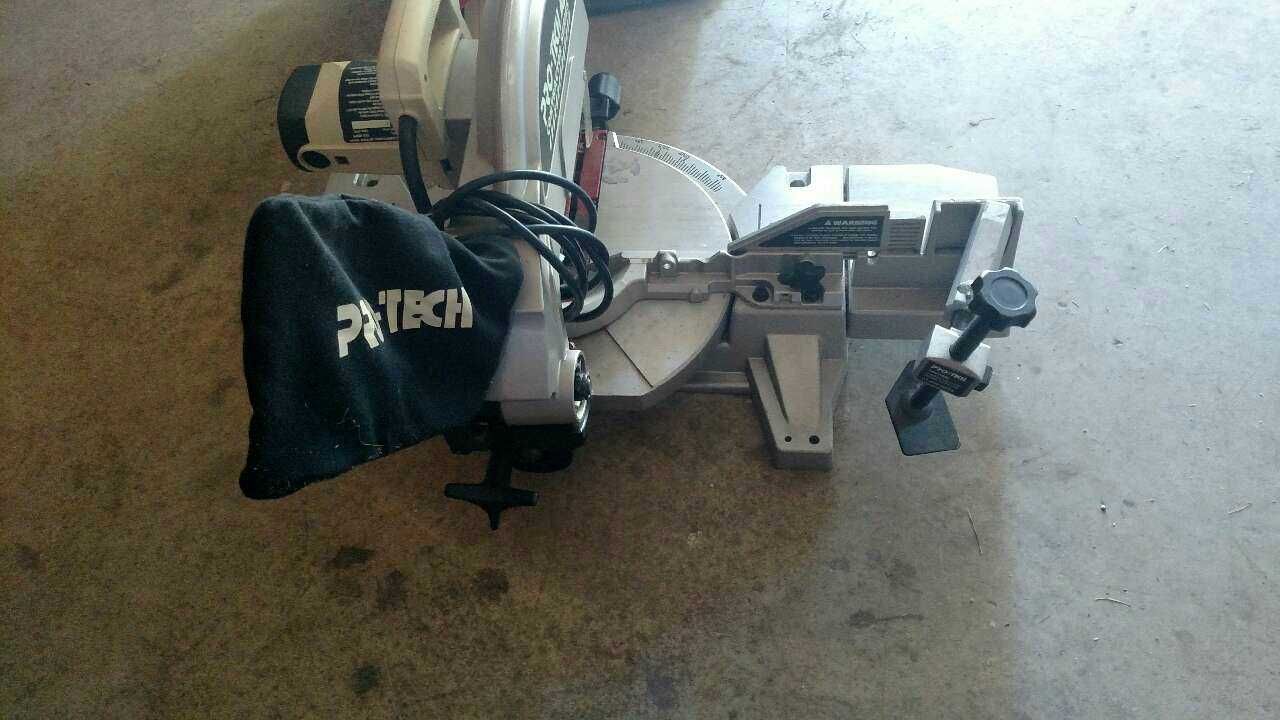 Pro-tech Contractor Series compound miter saw