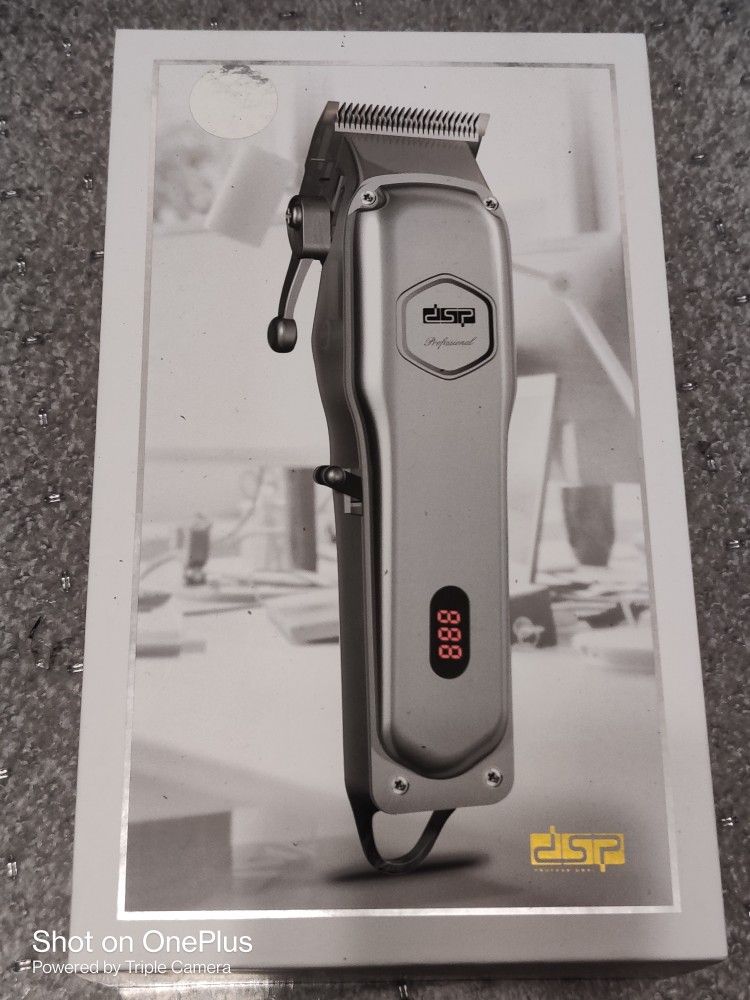 Cordless Rechargeable Hair Clippers With Guards,