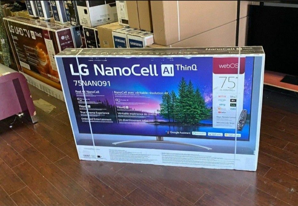 75" LG NANOCELL91 UHD SMART TV 4K HDMI 2.1