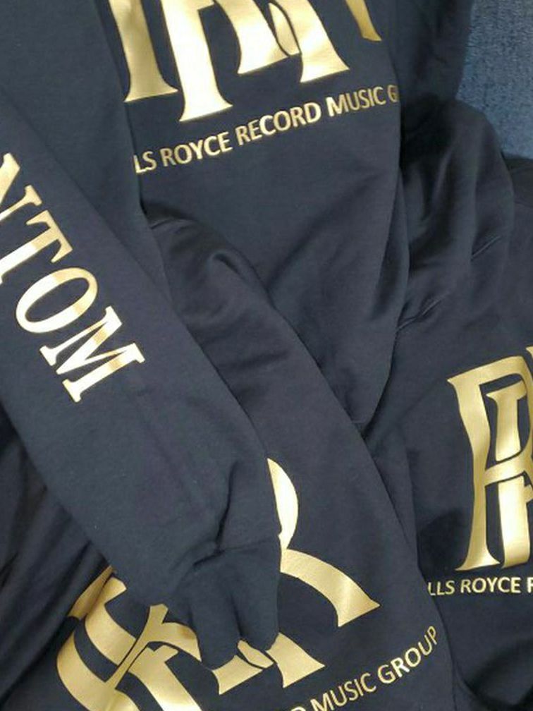 Rolls Royce RECORD BLK hoodies