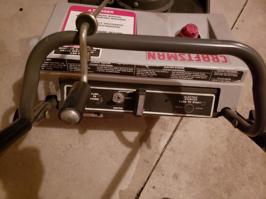 Craftsman snow blower 3/20 for Sale in Mishawaka, IN OfferUp