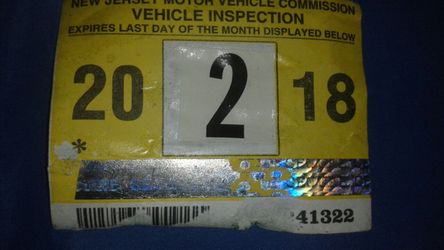 New Jersey Inspection Sticker For Sale In Camden Nj Offerup New Jersey Inspection Sticker For Sale In Camden Nj Offerup