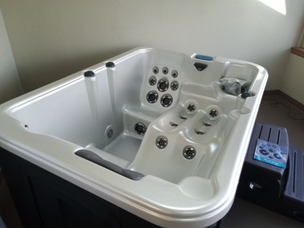 Huge hot tub blow out by Clearwater Spas ofColorado