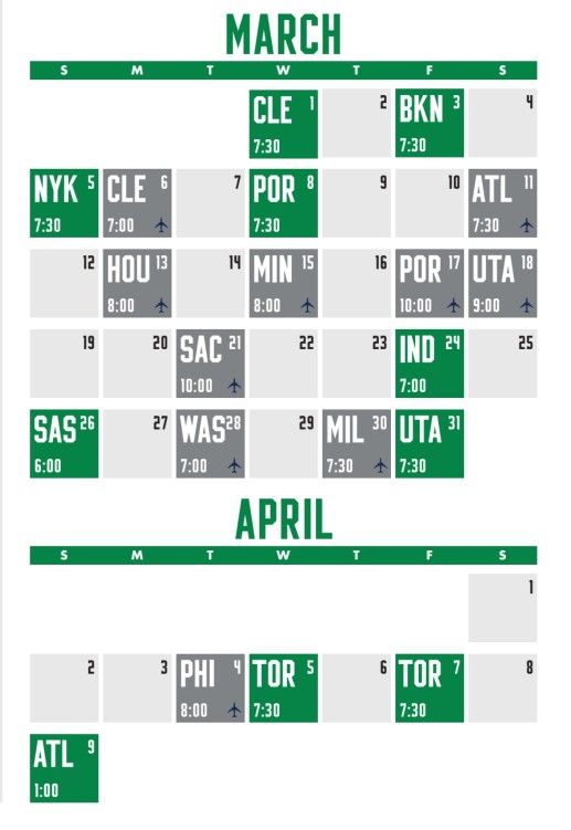 Boston Celtics Tickets: BAL 318 Row 6