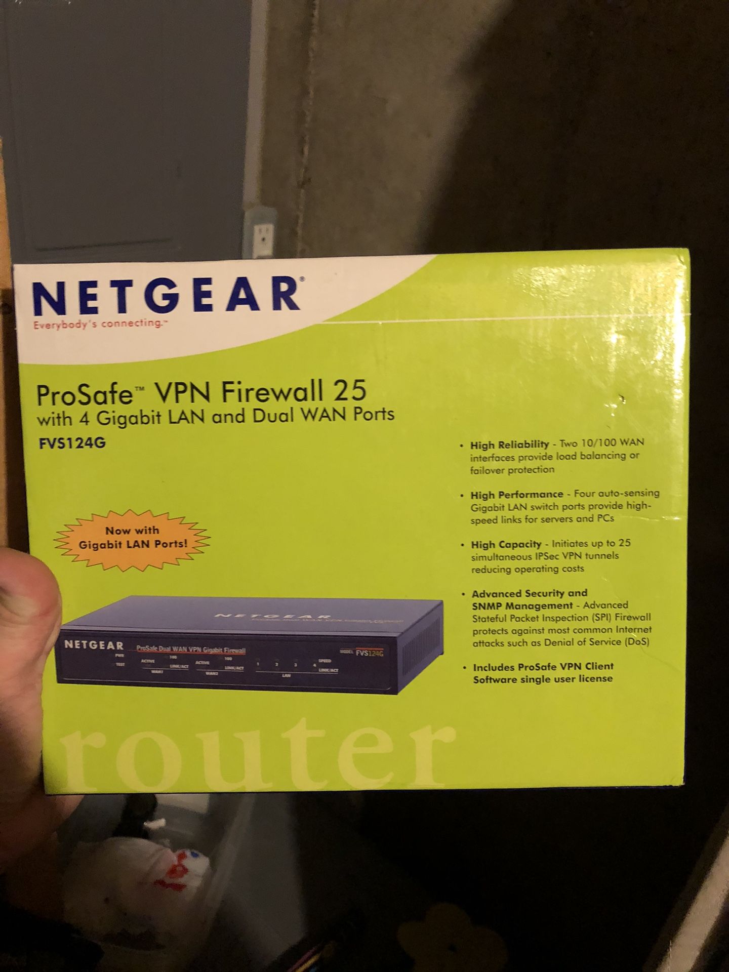 Netgear prosafe router