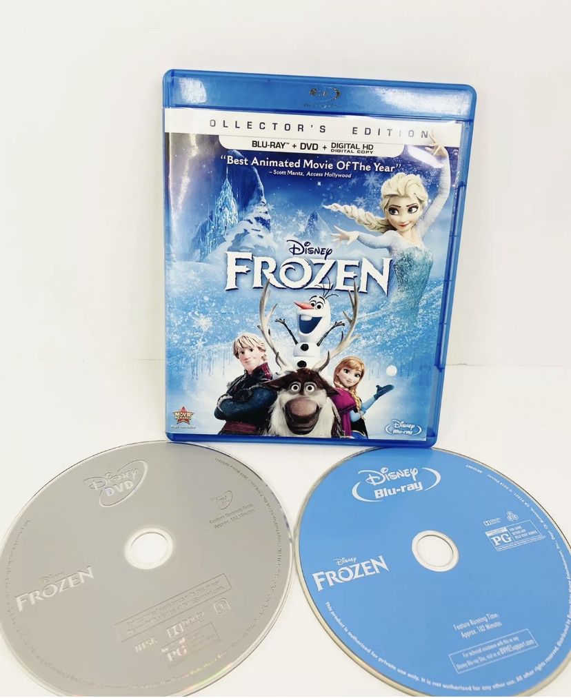 frozen blu-ray (2disc set collectors edition)