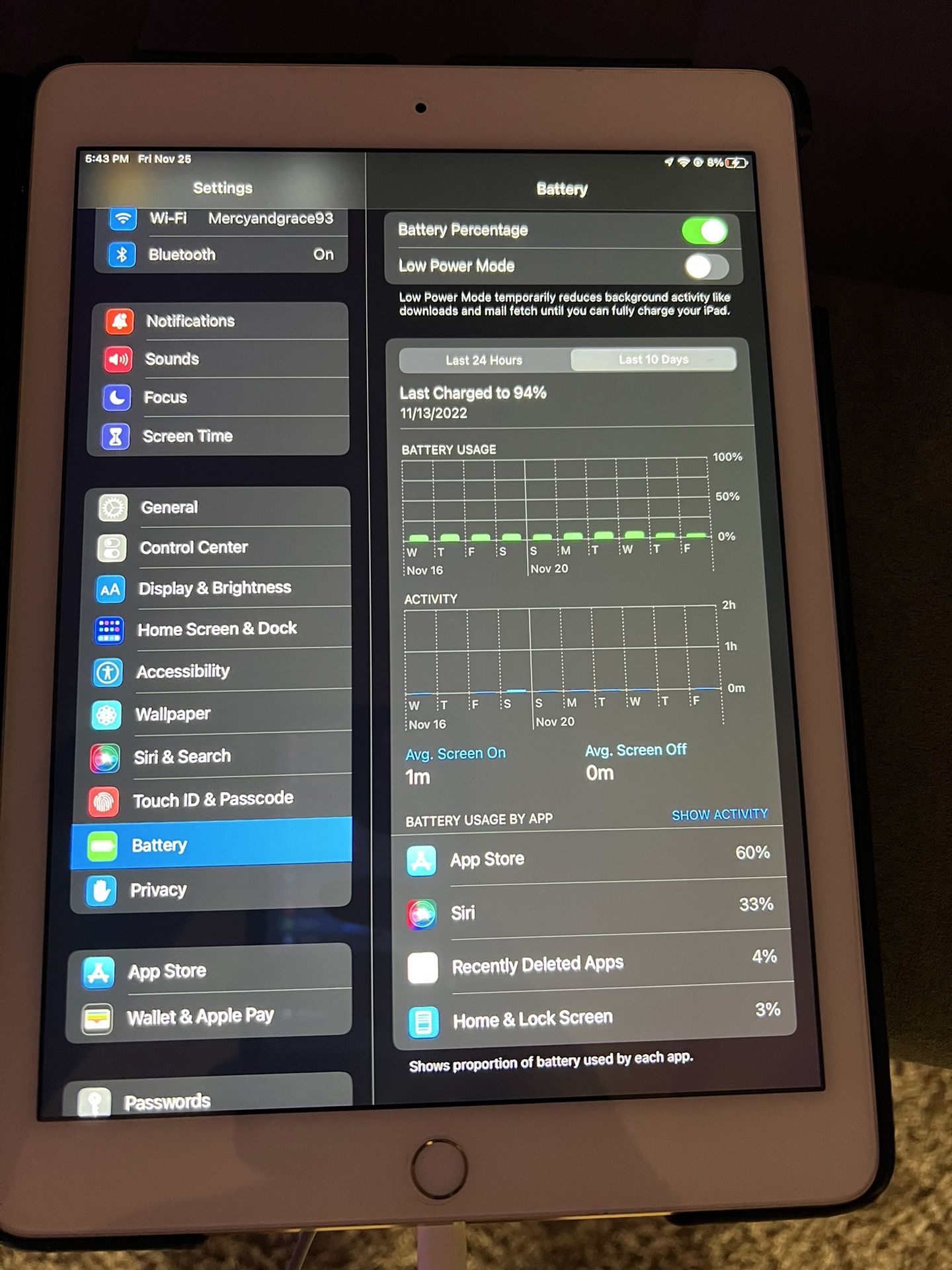 iPad Air 2 (Wi-Fi) 128 GB