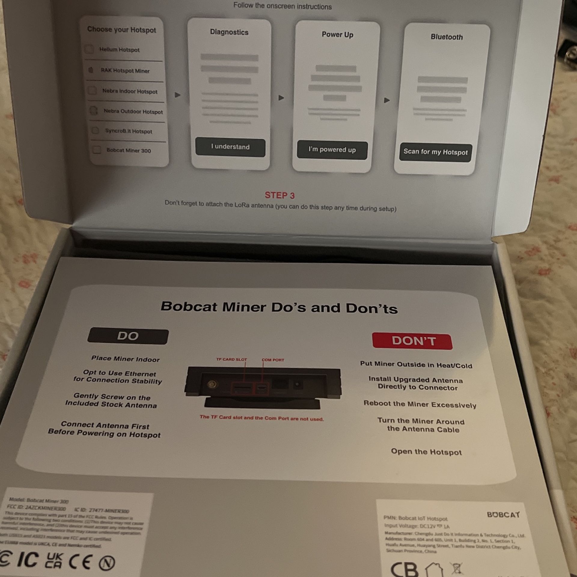 Brand New Unused Bobcat Miner 300 (US915) Helium Hotspot for HNT - Fast Shipping 7 Left.