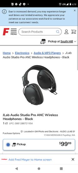 Wireless Studio Headphones  Thumbnail