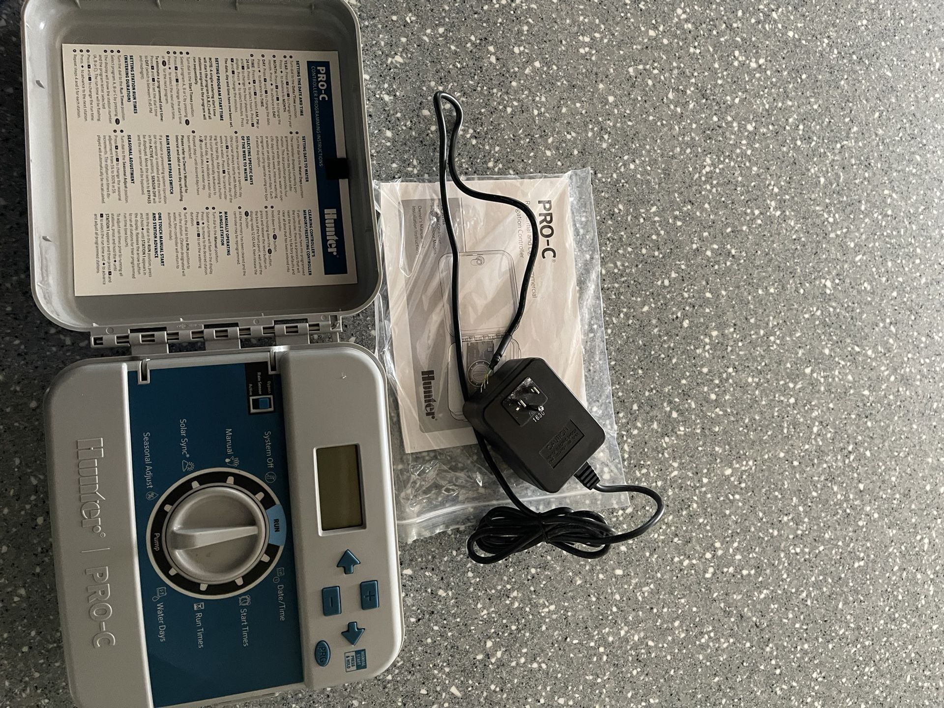 Sprinkler Timer Controller Box - Hunter Pro-C 7/13 Valve Commercial Grade