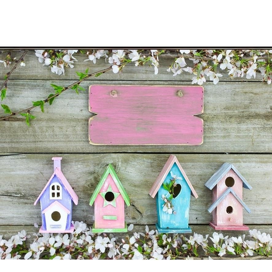 7x5ft Spring Photography Backdrops Wooden Wall Background Photo Booth Props