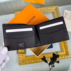 Louis Vuitton x Supreme Black Wallet M67542 11x9cm Thumbnail