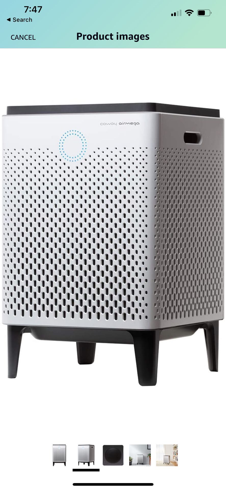 Coway Airmega 300 (Covers 1,256 sq. ft.) with Smart Technology True HEPA Air Purifier, 1256 https://offerup.com/redirect/?o=c3EudGY=, White ⚡️retail $