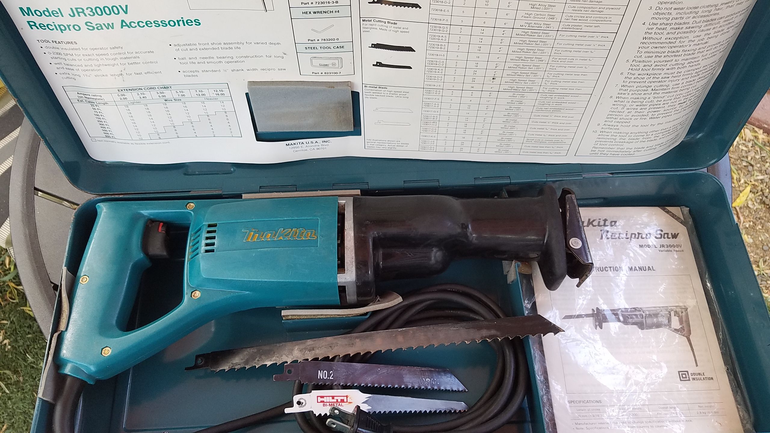Makita JR3000V RECIPROCATING SAW. for Sale in Gilroy, CA OfferUp