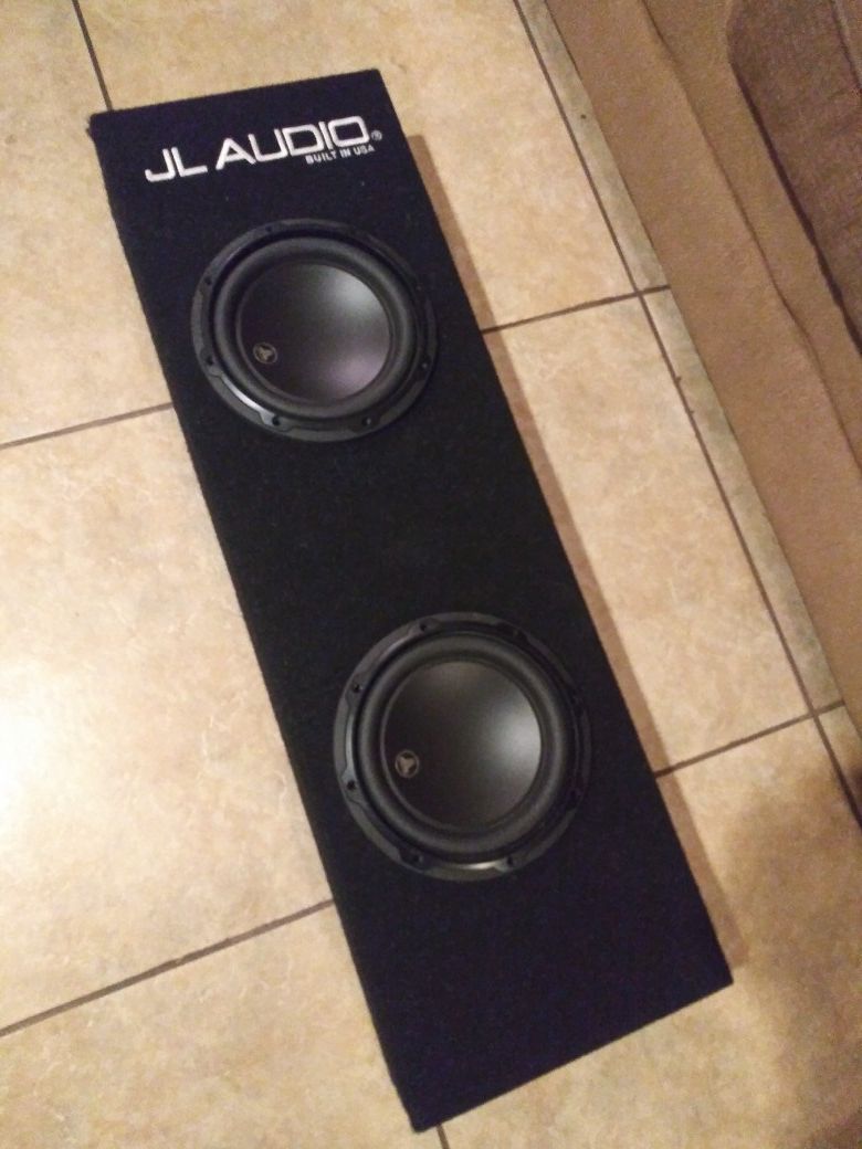 Jl Audio 8w3 Subwoofers In Powered Enclosure For Sale In Apache Junction Az Offerup