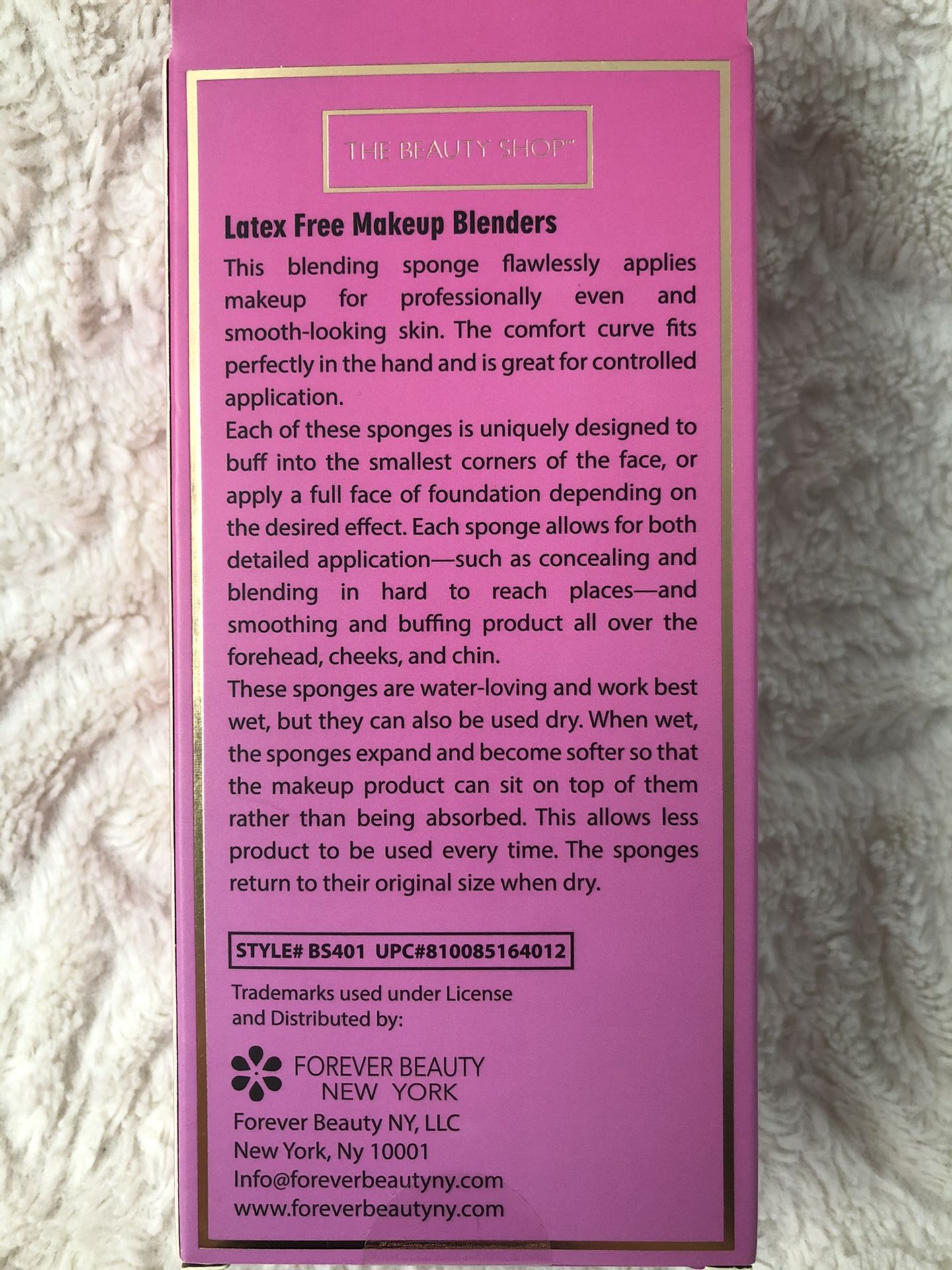 THE BEAUTY SHOP: Makeup blender