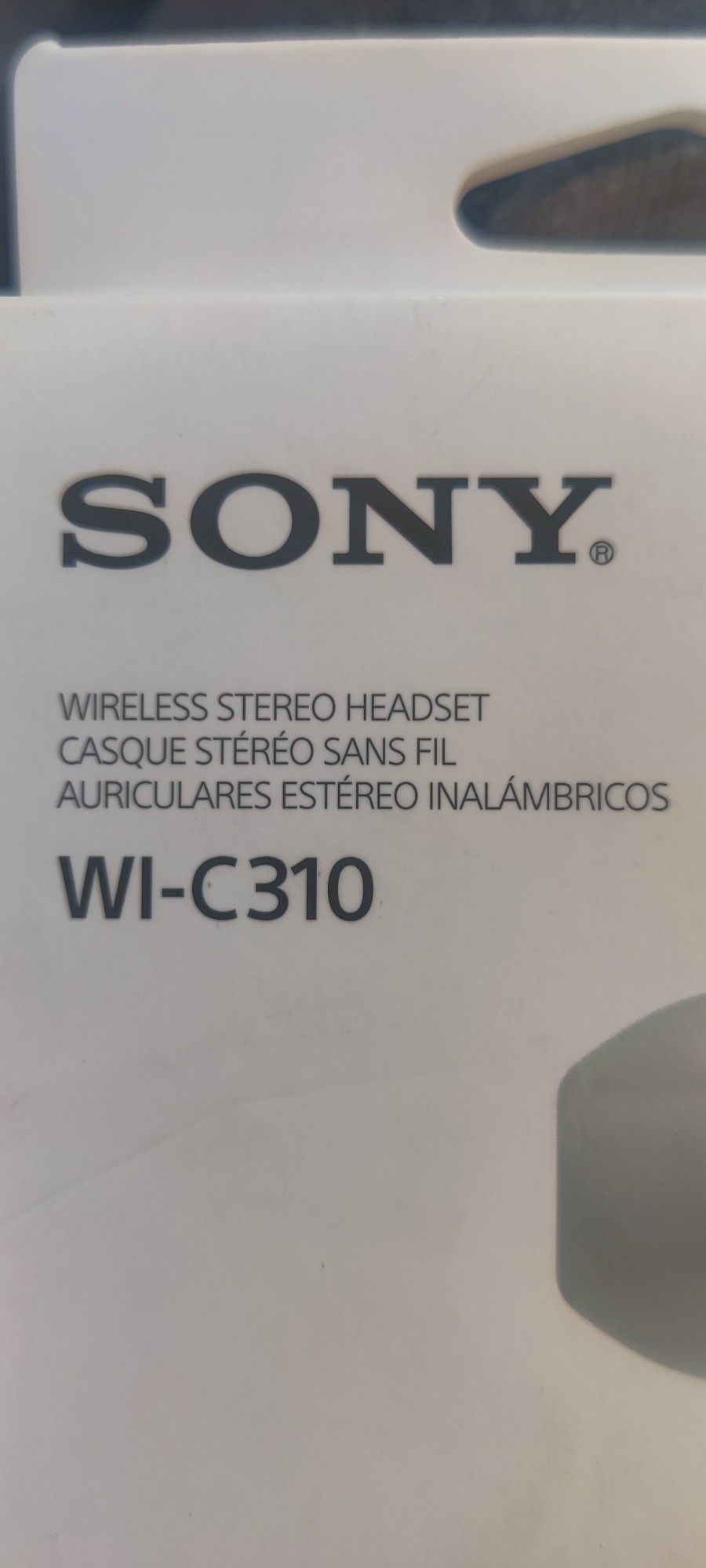 Sony WI-C310 Bluetooth Headphones