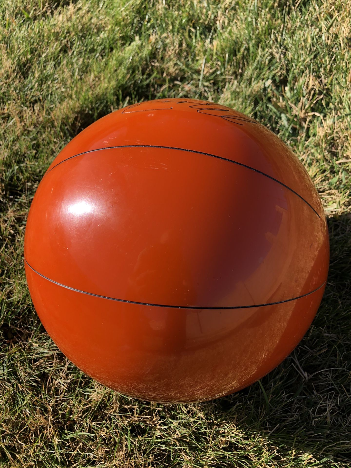 Michael Jordan AMF Undrilled Bowling Ball Basketball Vintage Rare for