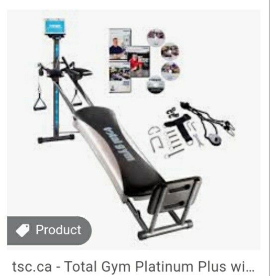 Total Gym Platinum Plus for Sale in Biscayne Park, FL OfferUp