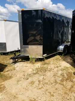 Brand new enclosed trailer 7x14TA2 with warranty and ready for you to start your business Thumbnail