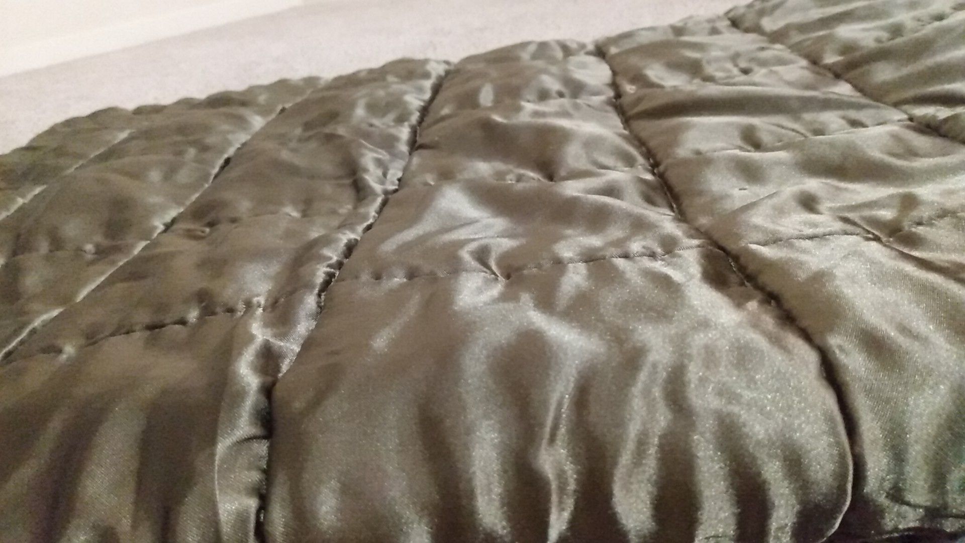 Beautiful olive green decor throw blanket!