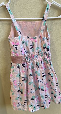 Girl Spring Dress Sleeveless New No Tag Size 5/6 Thumbnail