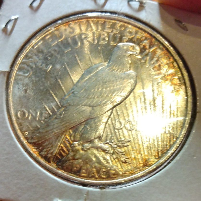 1922 D Liberty Morgan Peace Silver Dollar Coin 