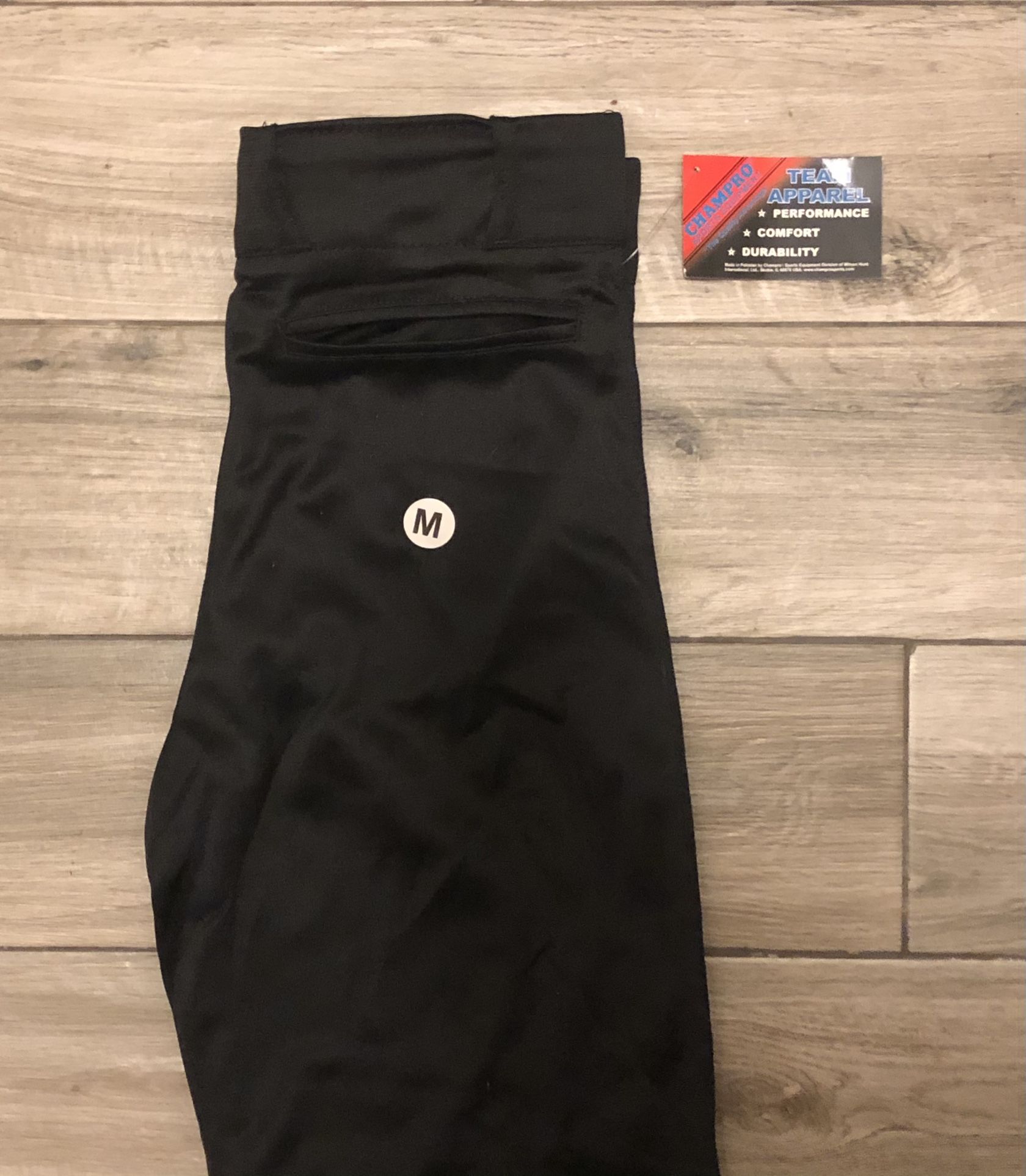 Champro MVP Classic Baseball Pant Senior BP4A Black Medium New