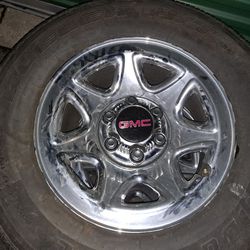Aluminum Wheels And Tires Gmc Silverado Chevy Sierra Tahoe Suburban Thumbnail