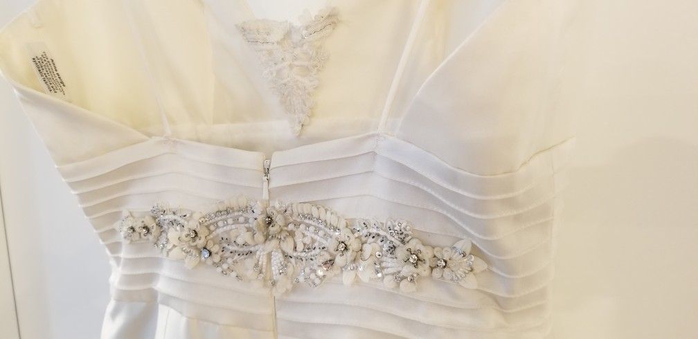 Pearl Wedding Dress Design By Anne Barge