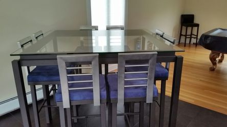 Dining Table With Bar Stools By Gibo, Gibo Bar Stools