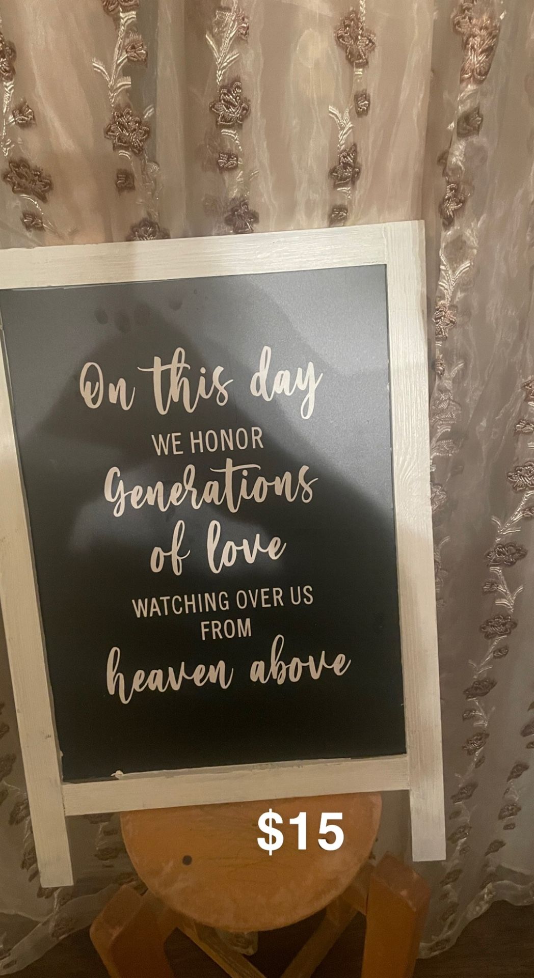 Wedding sign