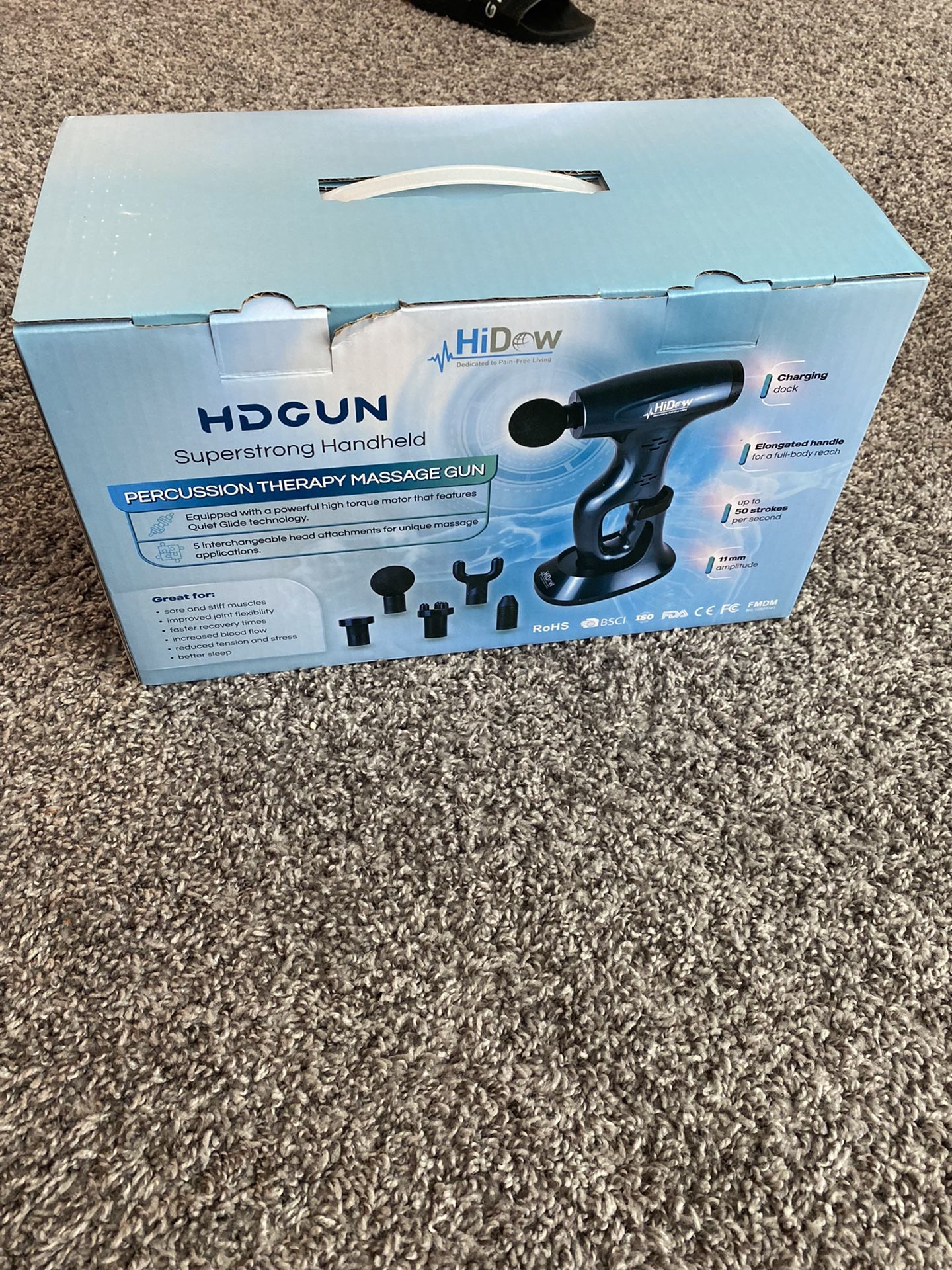 PERCUSSION THERAPY MASSAGE GUN