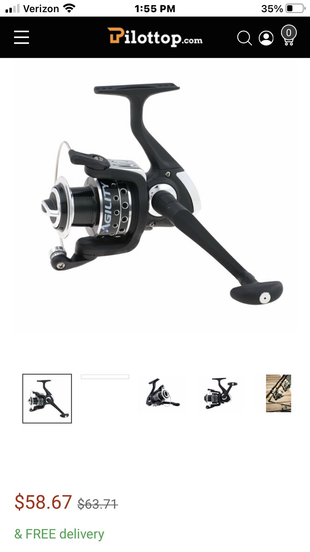 Shakespeare Agility AG35 Spinning Reel