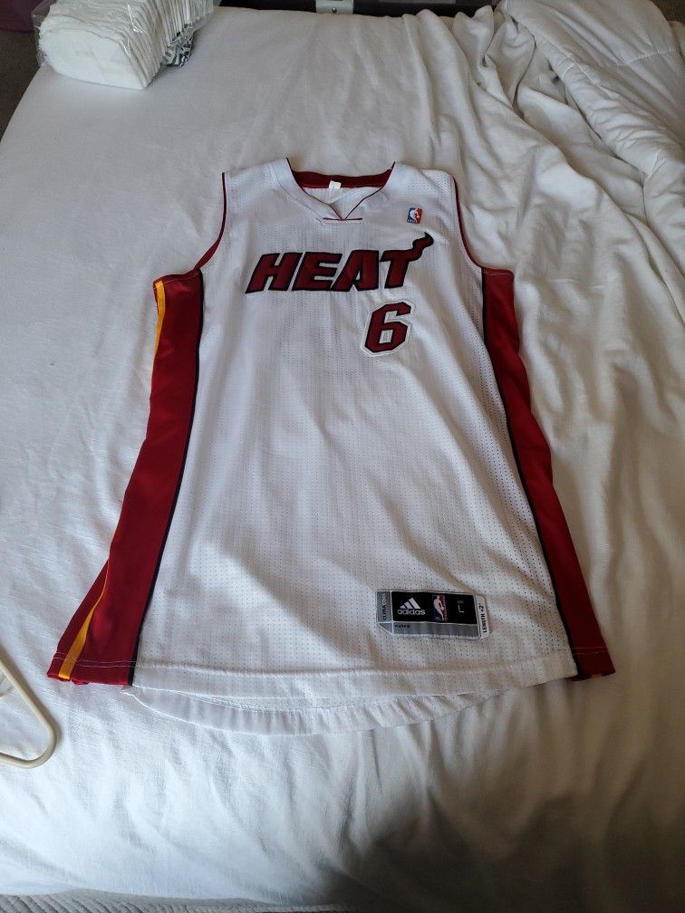 Miami Heat LeBron James Jersey Large